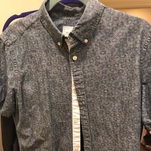 Gap Casual Button Down - Designer Print